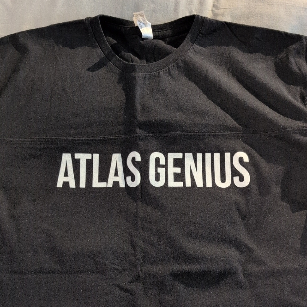 Atlas Genius Band Tee - Crew Neck Size XL